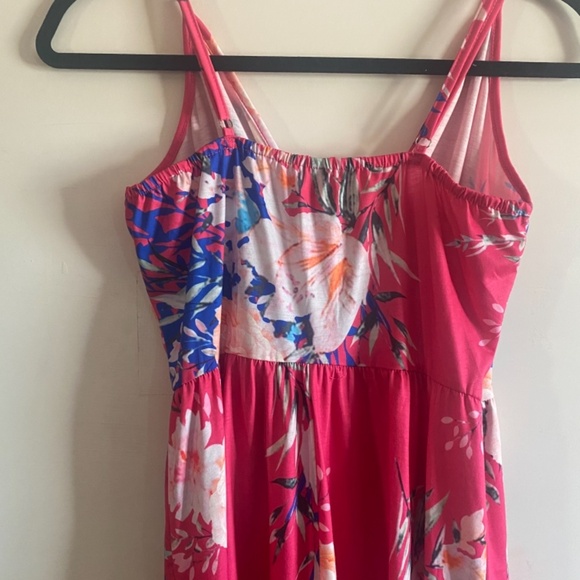 Hawaiian Floral Print Dress - Picture 3 of 6